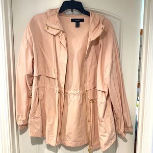 Forever 21 blush trench coat. Size Large